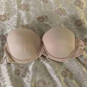 PINK Victoria’s Secret Wear Everywhere multi-way push-up bra. Nude, 32C